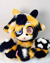 Dreamy Heterochromia Sheep Kemono Partial Fursuit