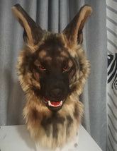 Realistic German Shepherd Head Fursuit