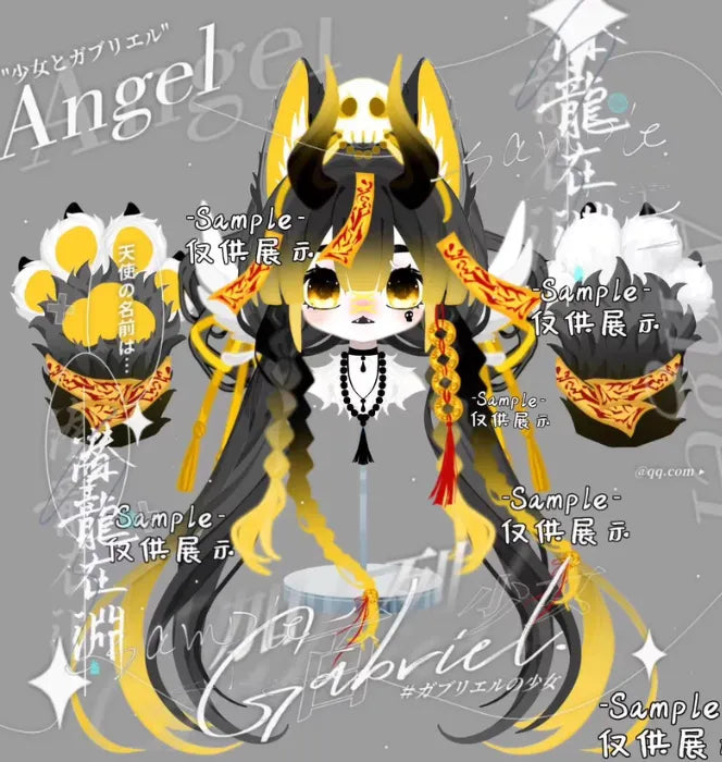 Angel Dragon Kig Fursuit Head "Gabriel" – FuwaFursuit #03 - Fuwa Fursuit