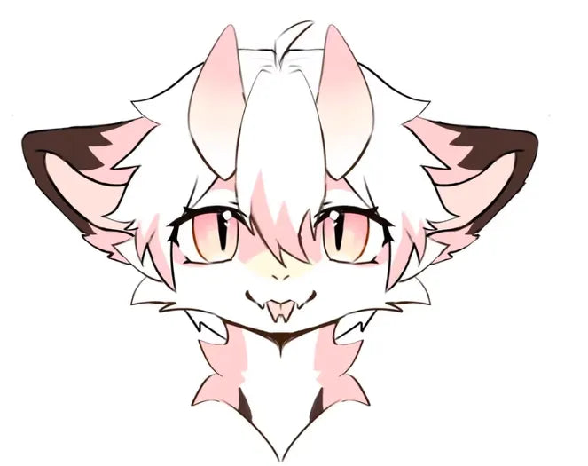 Sakura Dragon Kemono Fursuit Head "Cherry Blossom" – FuwaFursuit #06 - Fuwa Fursuit