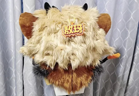 Flame Devil Fox Kemono Head Fursuit - Fuwafursuit