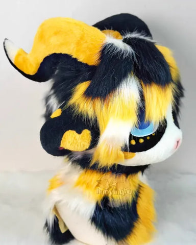Dreamy Heterochromia Sheep Kemono Partial Fursuit