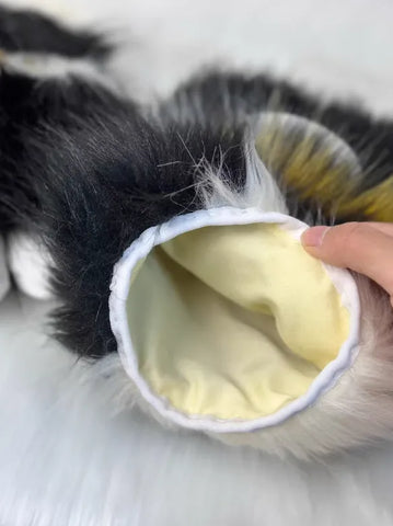 Dreamy Heterochromia Sheep Kemono Partial Fursuit