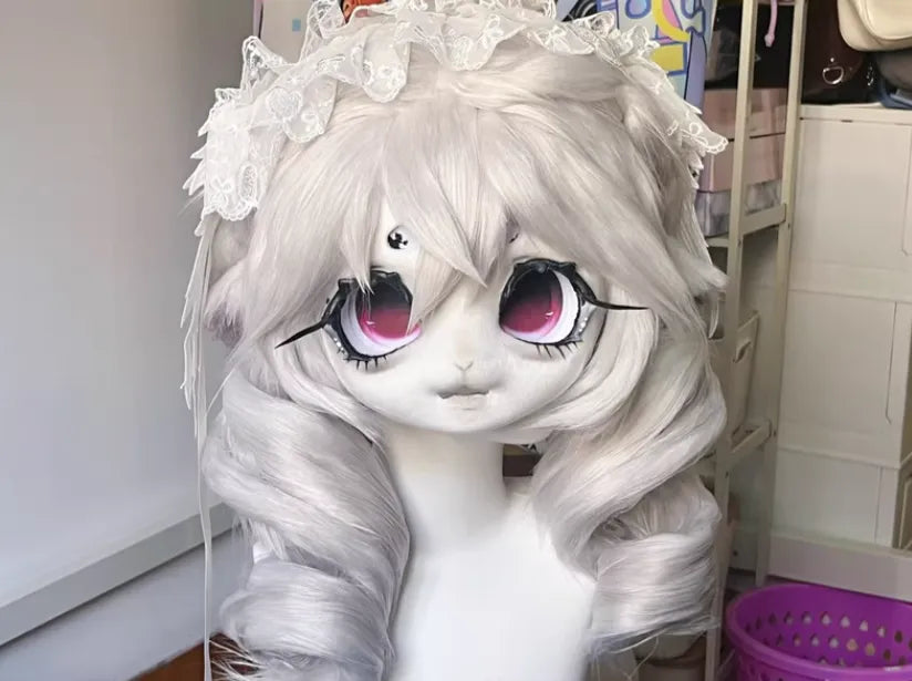 Gothic Bride Kigurumi Head Fursuit