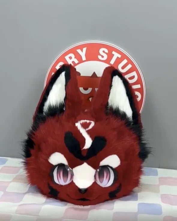 Red Tiger Kemono Head Fursuit