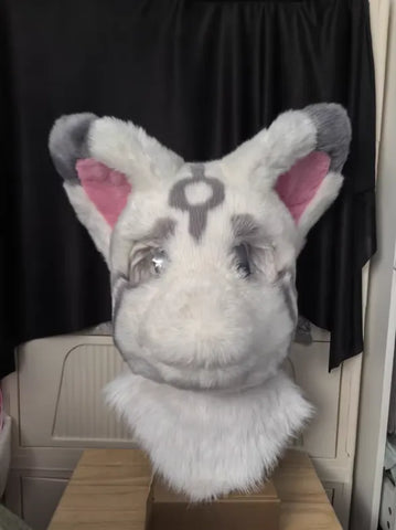 Mysterious White Spirit Kemono Partial Fursuit