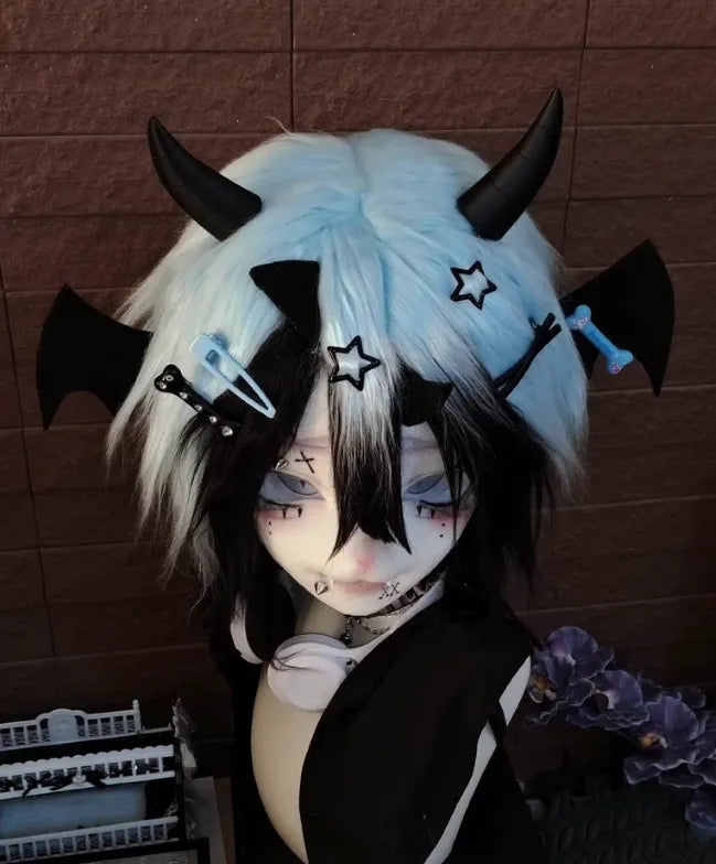 Dark Devil Y2K Kigurumi Partial Fursuit