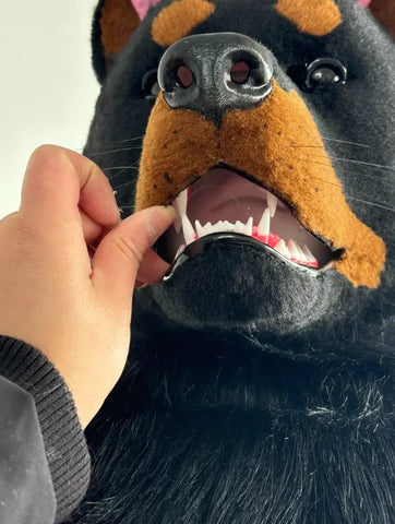 Realistic Doberman Head Fursuit
