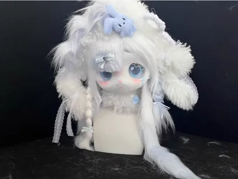 Arctic Cloud Bunny Kig Fursuit Head - Fuwa Fursuit